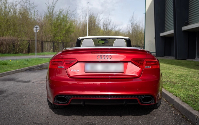 Audi RS5 cena 239850 przebieg: 73500, rok produkcji 2016 z Grodków małe 596
